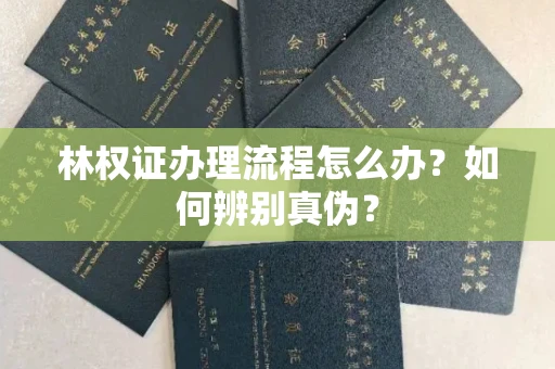 无锡林权证办理流程怎么办?如何辨别真伪?